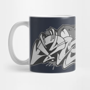 Dzy & Cat (BnW) Mug